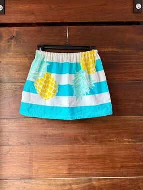 Towel skirt pineapple and stripes
